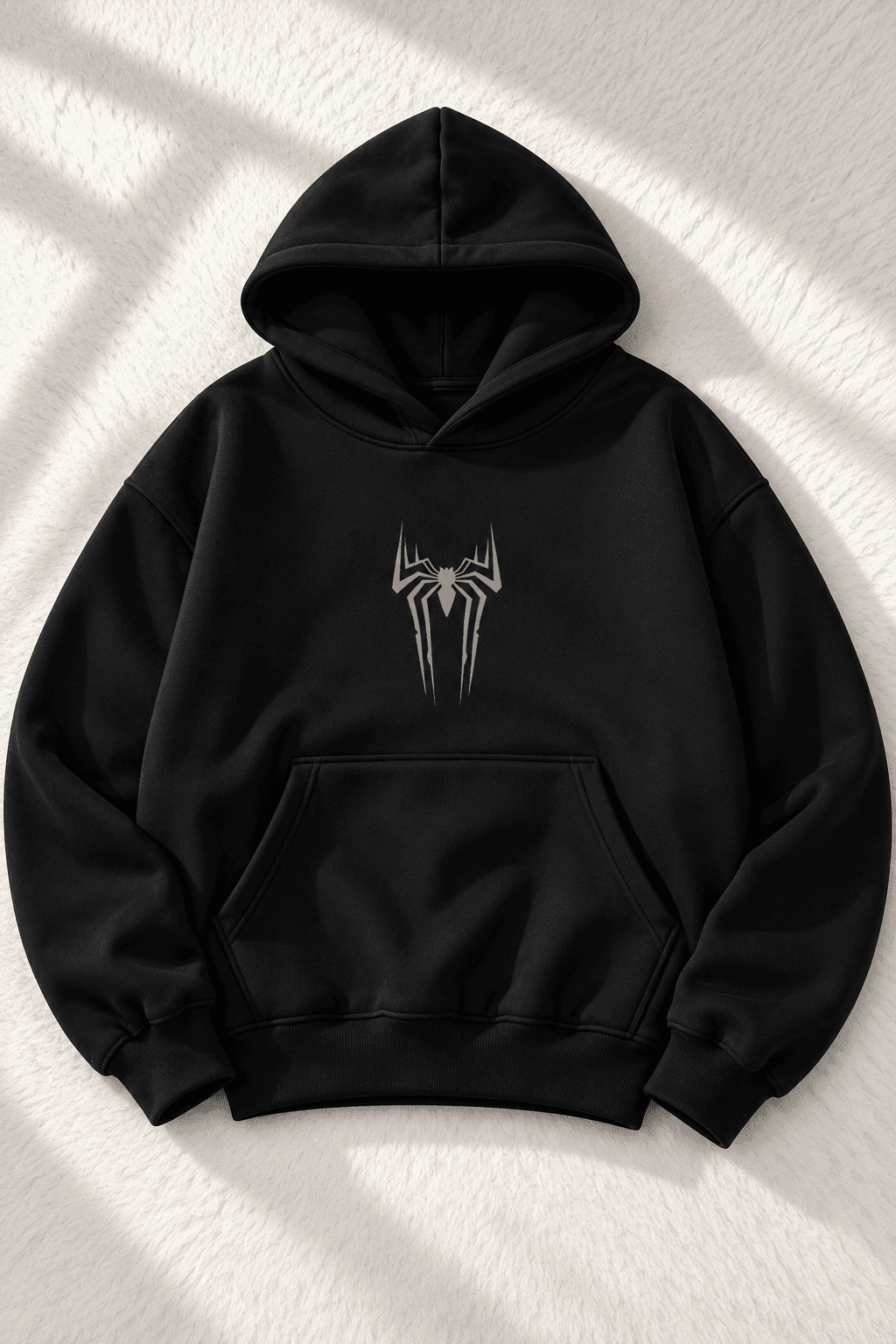 Spider Icon Graphic Heavyweight Hoodie