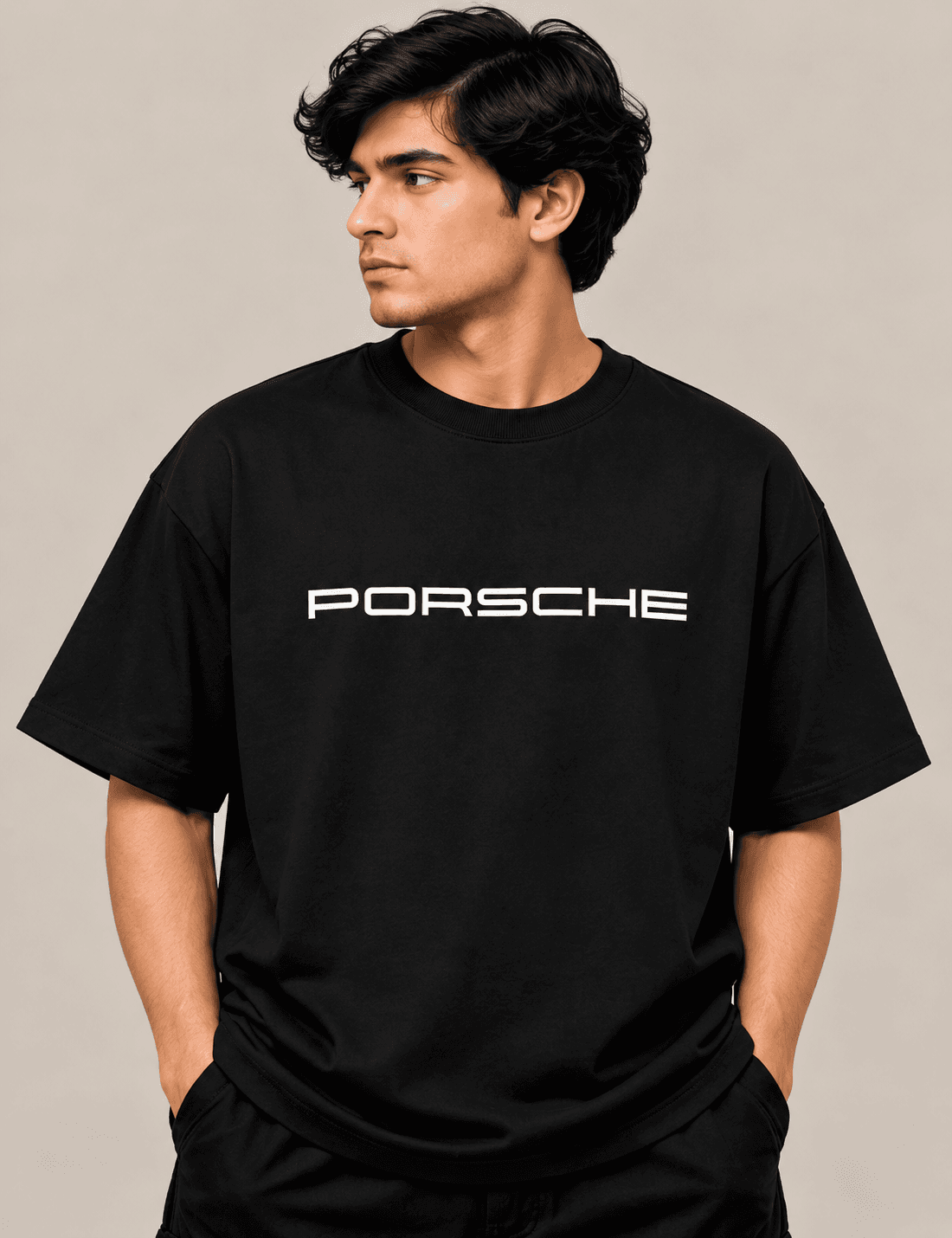 Porsche 911 GT3 RS Oversized Graphic T-Shirt