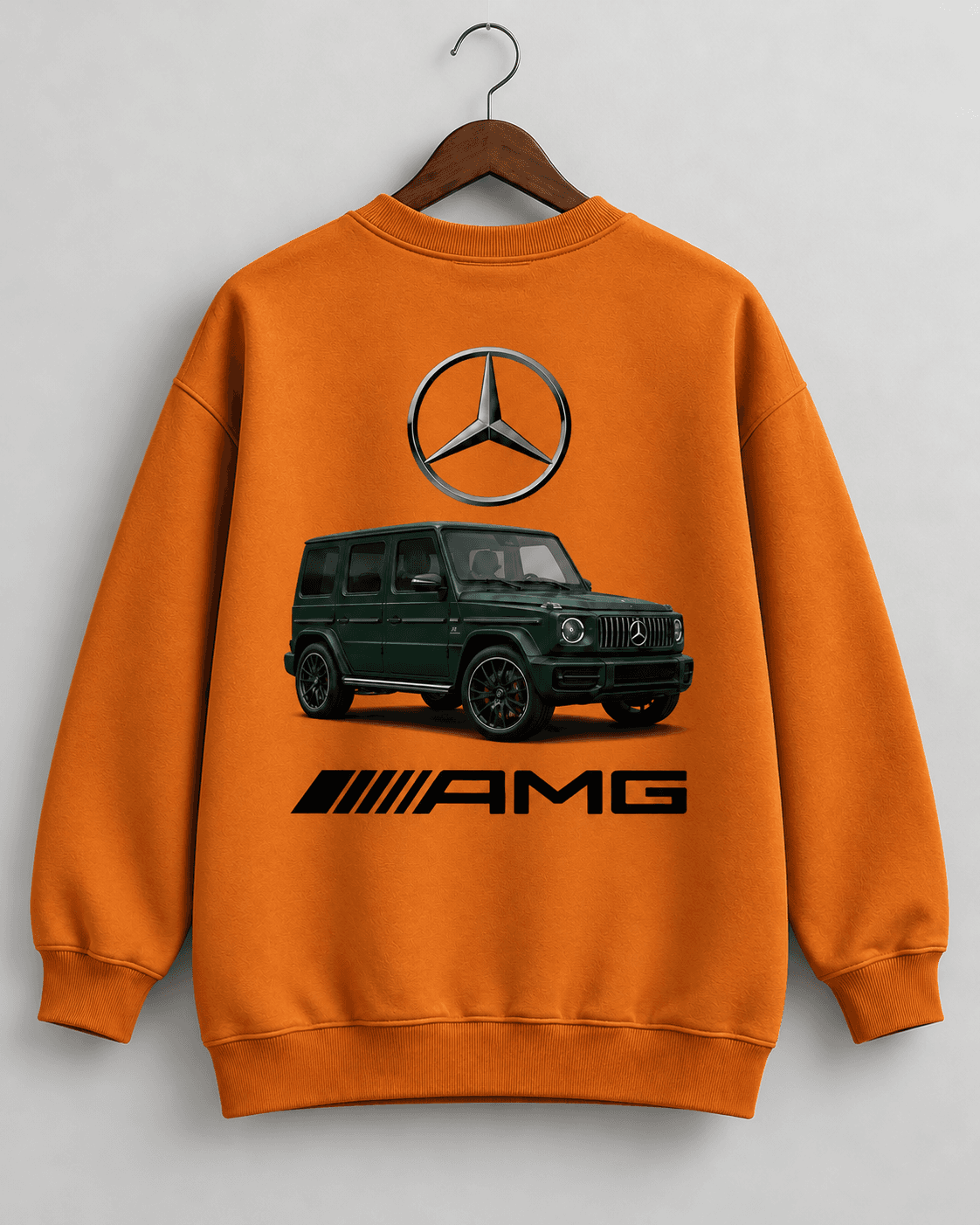 Mercedes-Benz G-Class AMG Heavyweight Sweatshirt – Burnt Orange