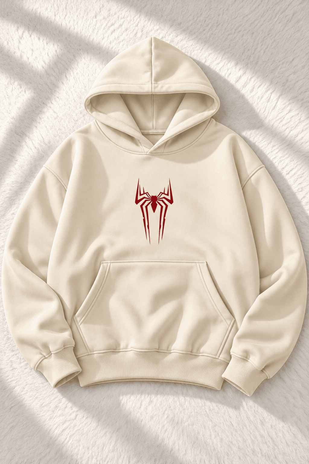 Spider Icon Graphic Heavyweight Hoodie
