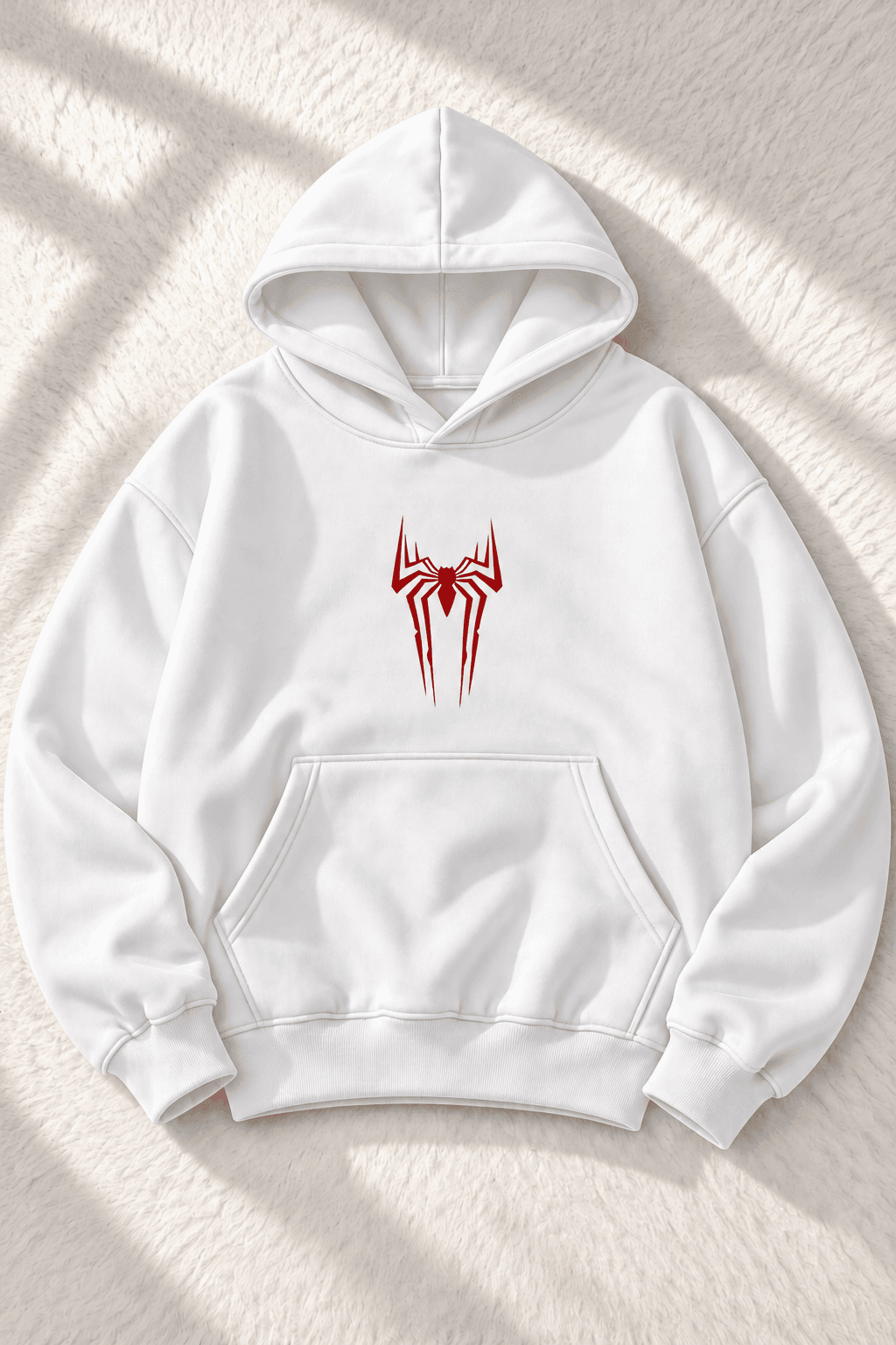 Spider Icon Graphic Heavyweight Hoodie