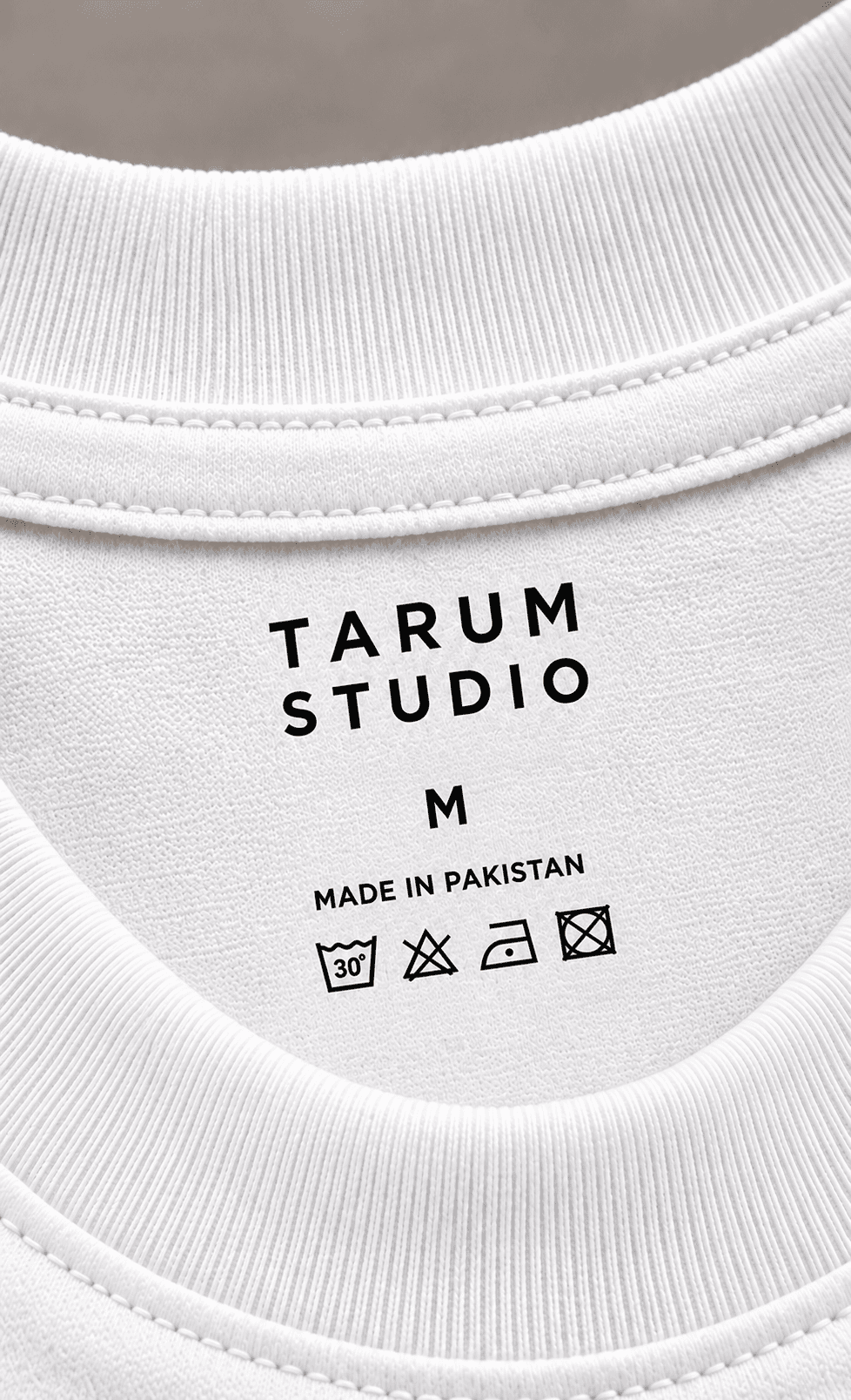 TARUM STUDIO – Premium Crew Neck T-Shirt | Signature Edition