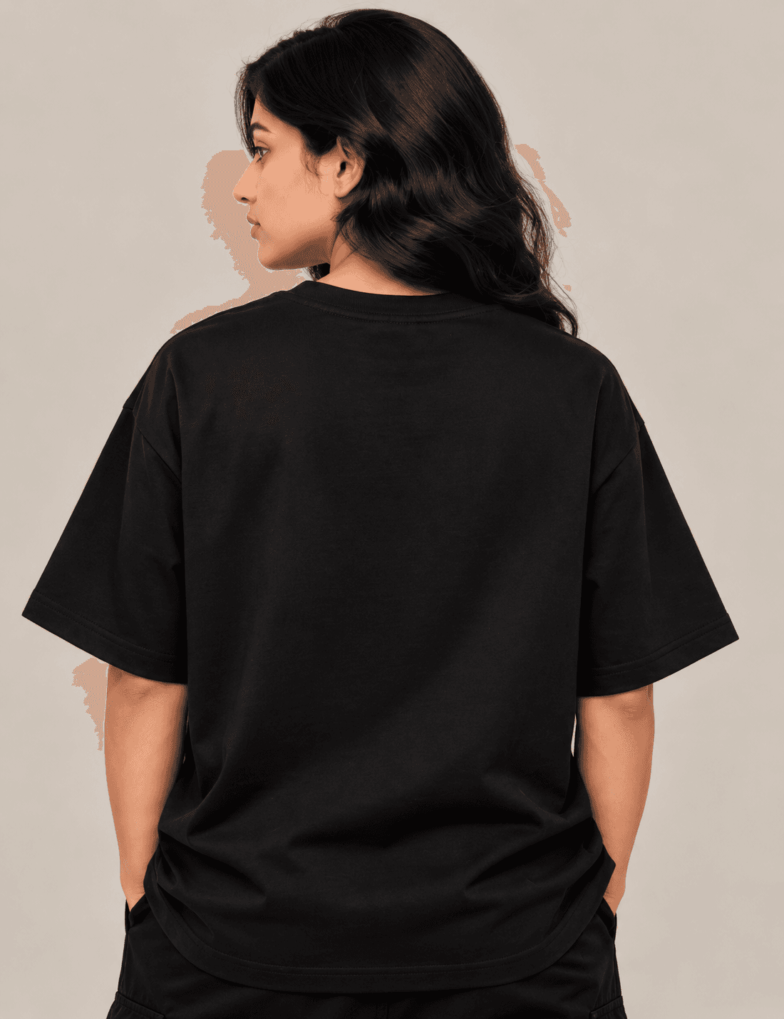 Oversized Grizzly Bear Graphic T-Shirt