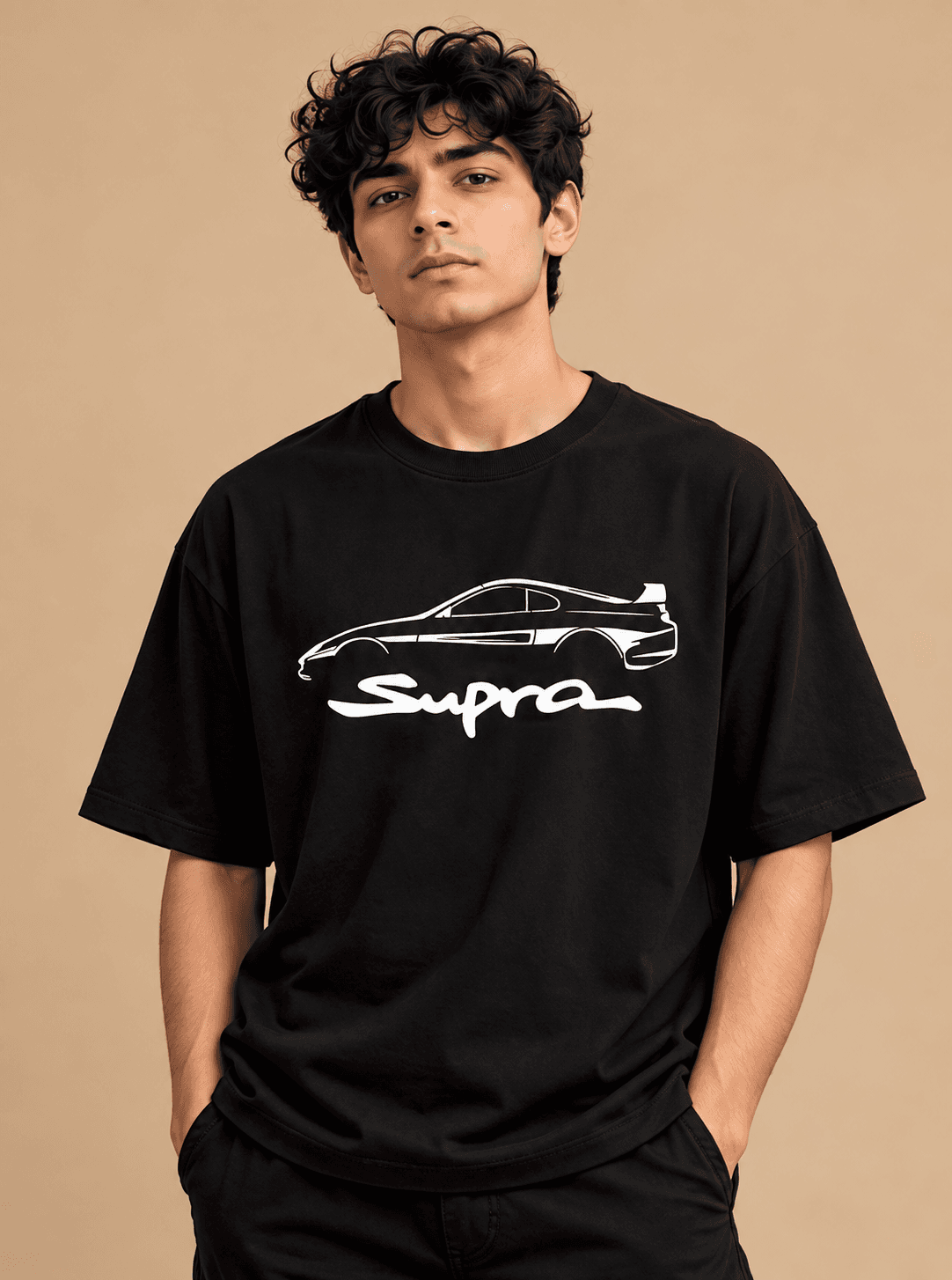 Toyota Supra MK4 Graphic Oversized T-Shirt