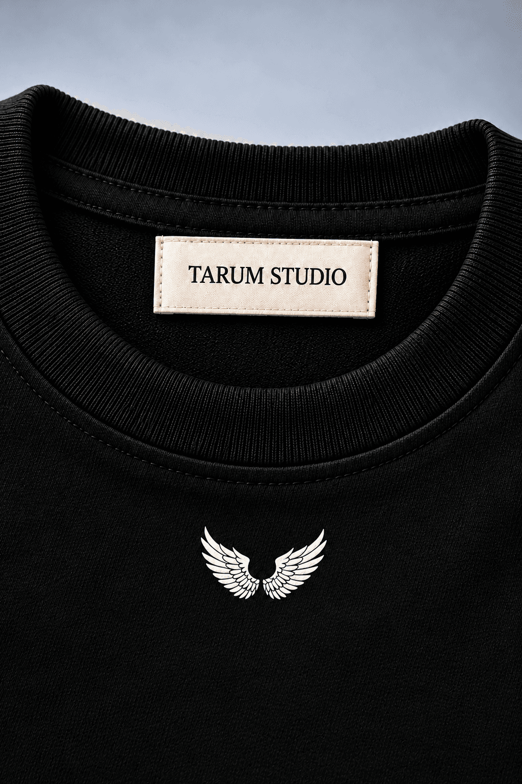 Angel Wings Graphic Oversized T-Shirt | TARUM STUDIO