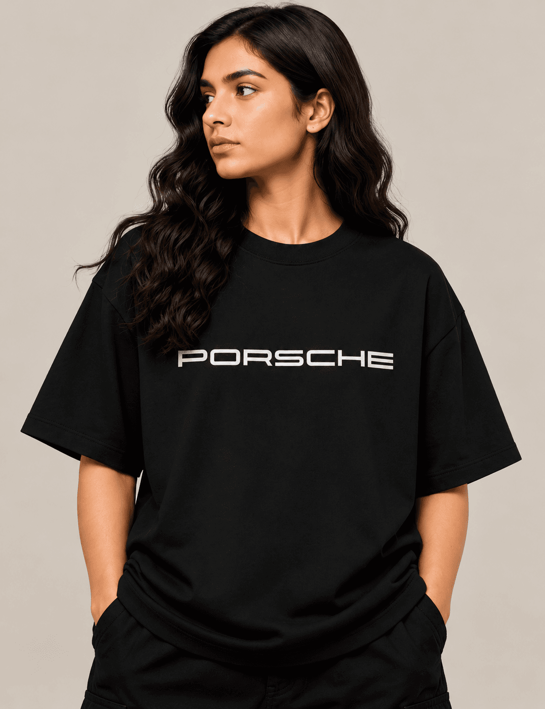 Porsche 911 GT3 RS Oversized Graphic T-Shirt