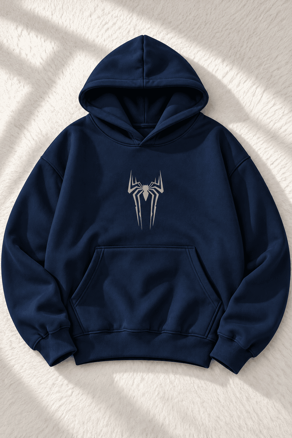 Spider Icon Graphic Heavyweight Hoodie