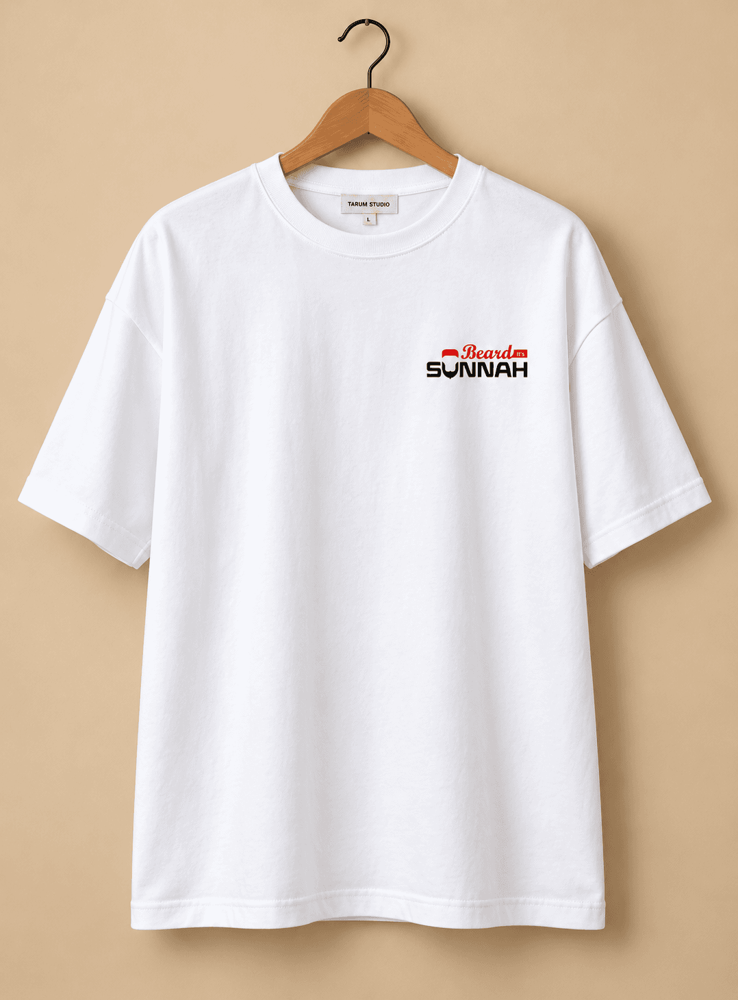 Beard It’s Sunnah Graphic Drop-Shoulder T-Shirt