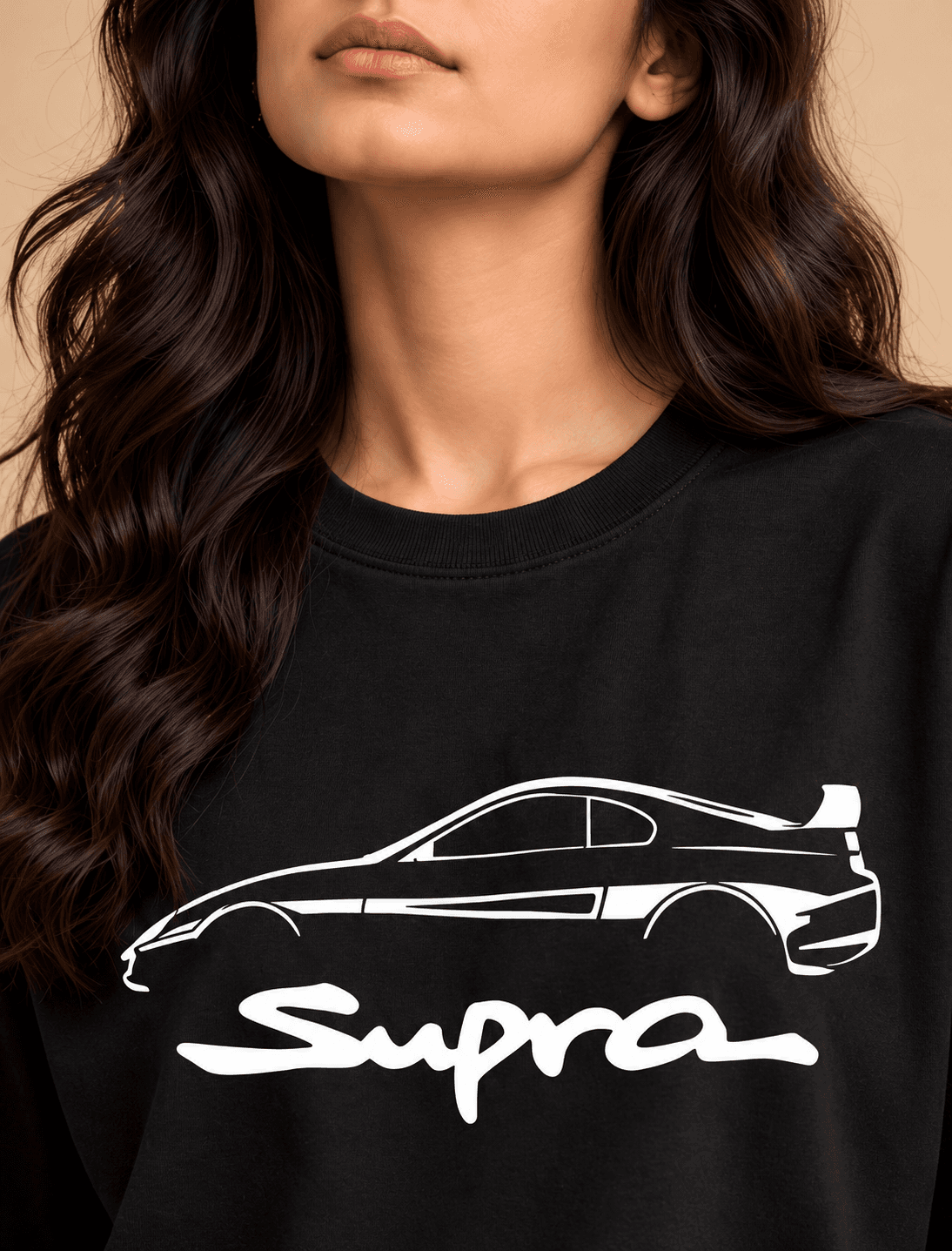 Toyota Supra MK4 Graphic Oversized T-Shirt