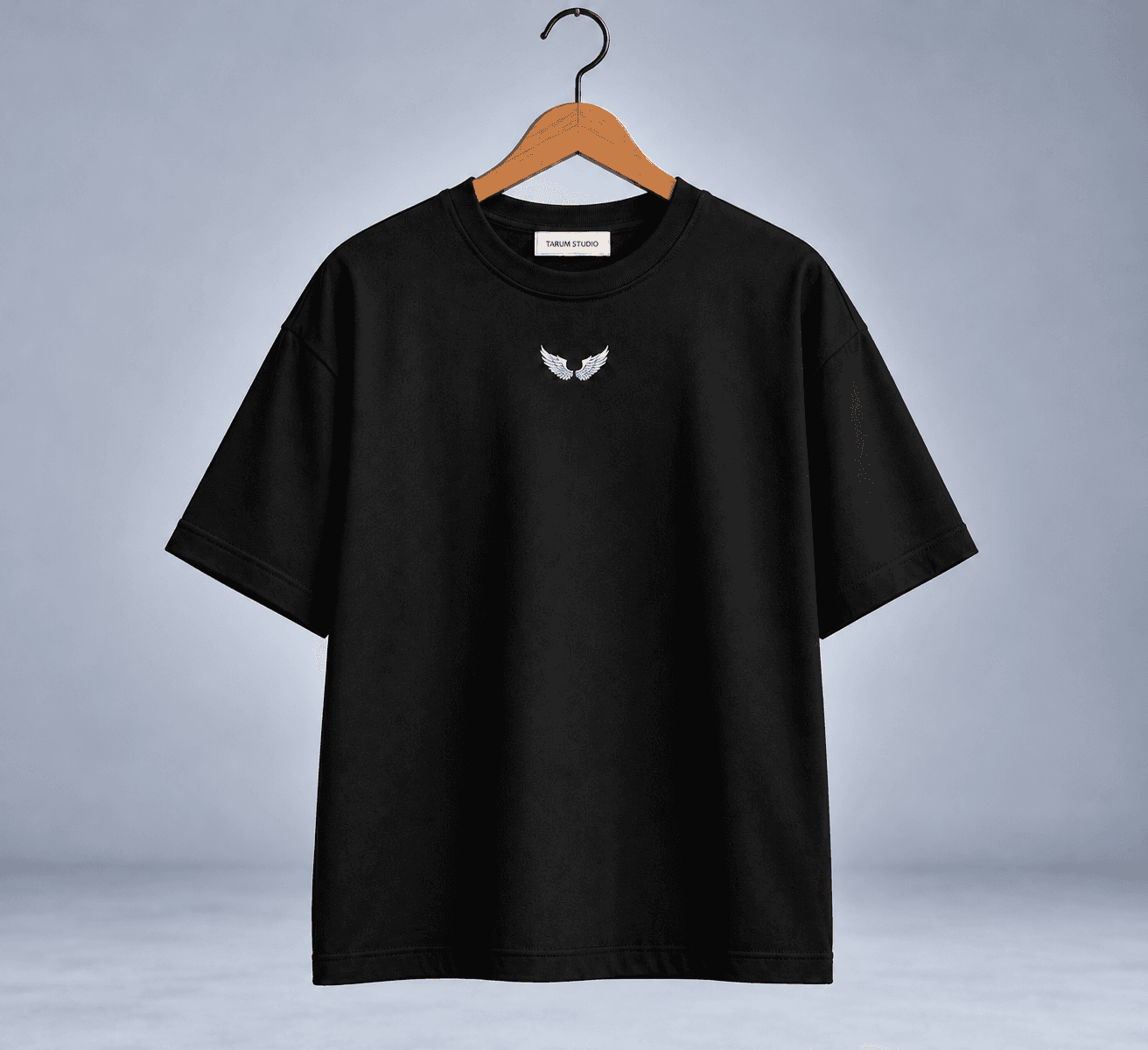 Angel Wings Graphic Oversized T-Shirt | TARUM STUDIO