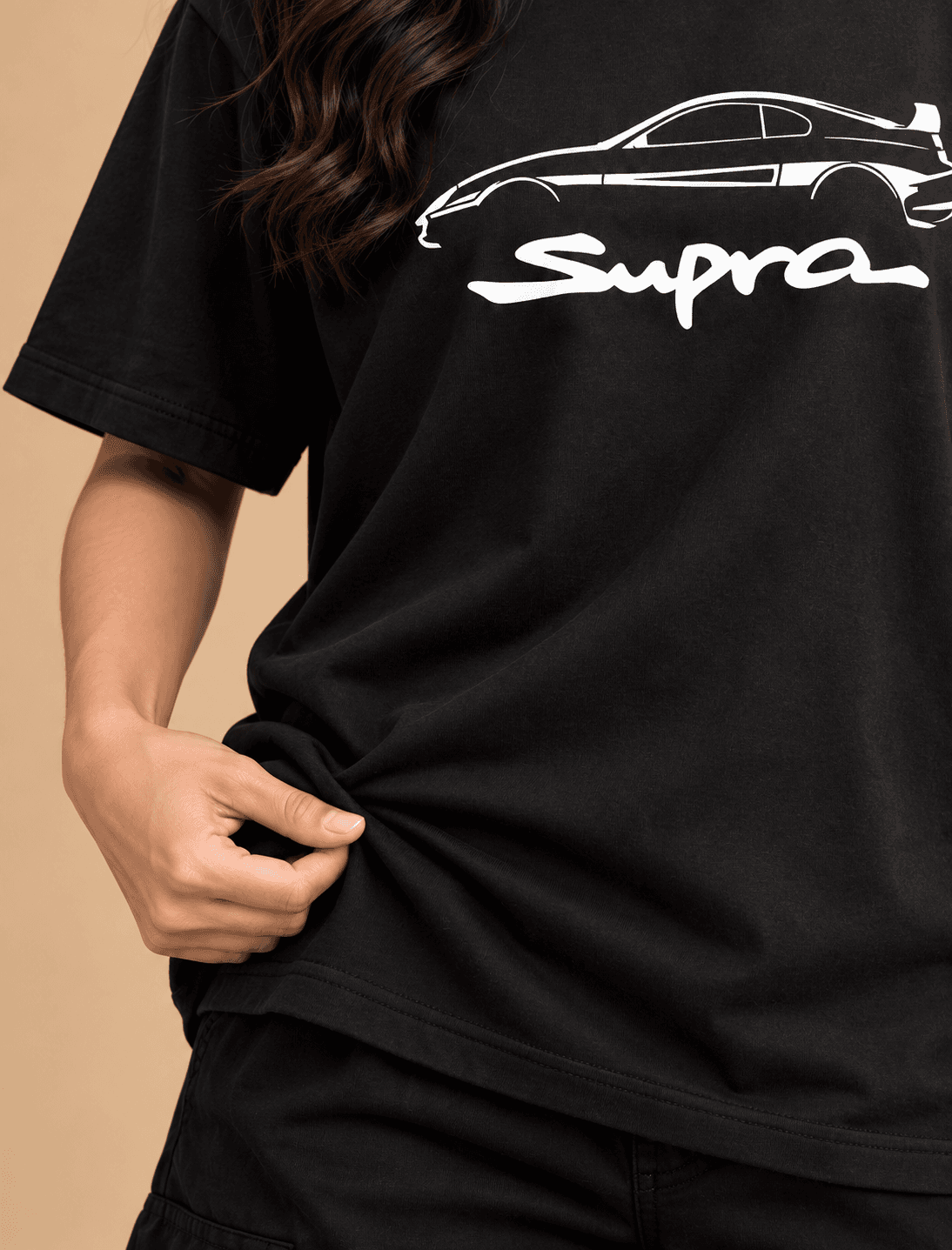 Toyota Supra MK4 Graphic Oversized T-Shirt
