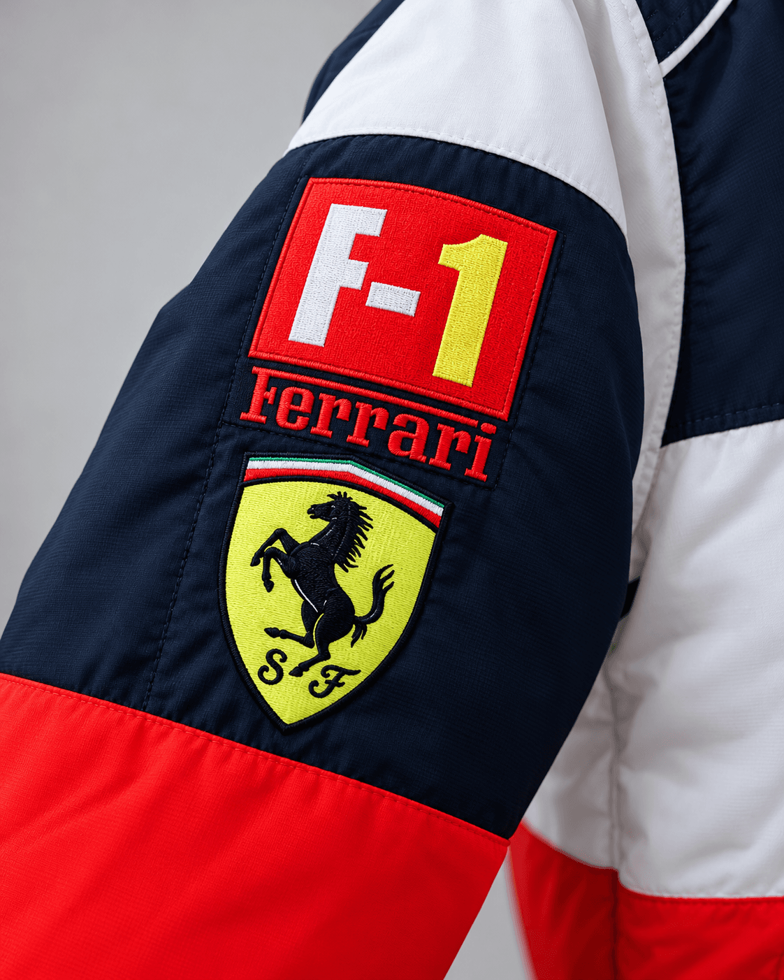Ferrari F1 Heritage Racing Jacket – Red | TARUM STUDIO