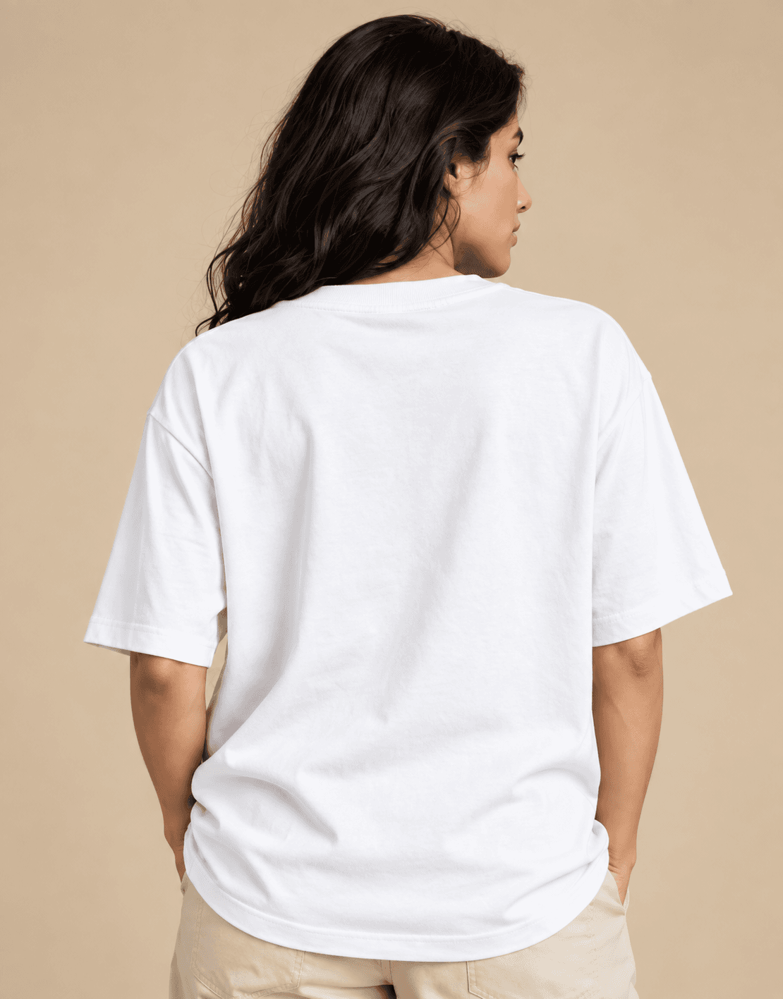 Risk / Rich Keycap Graphic Oversized T-Shirt