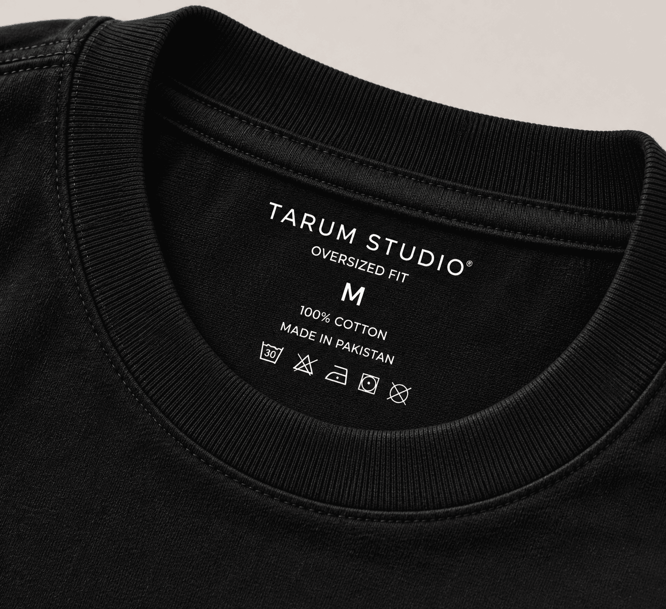 Arabic Graphic Black Shirt
